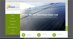 Desktop Screenshot of aberdeensolar.com