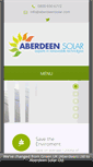 Mobile Screenshot of aberdeensolar.com